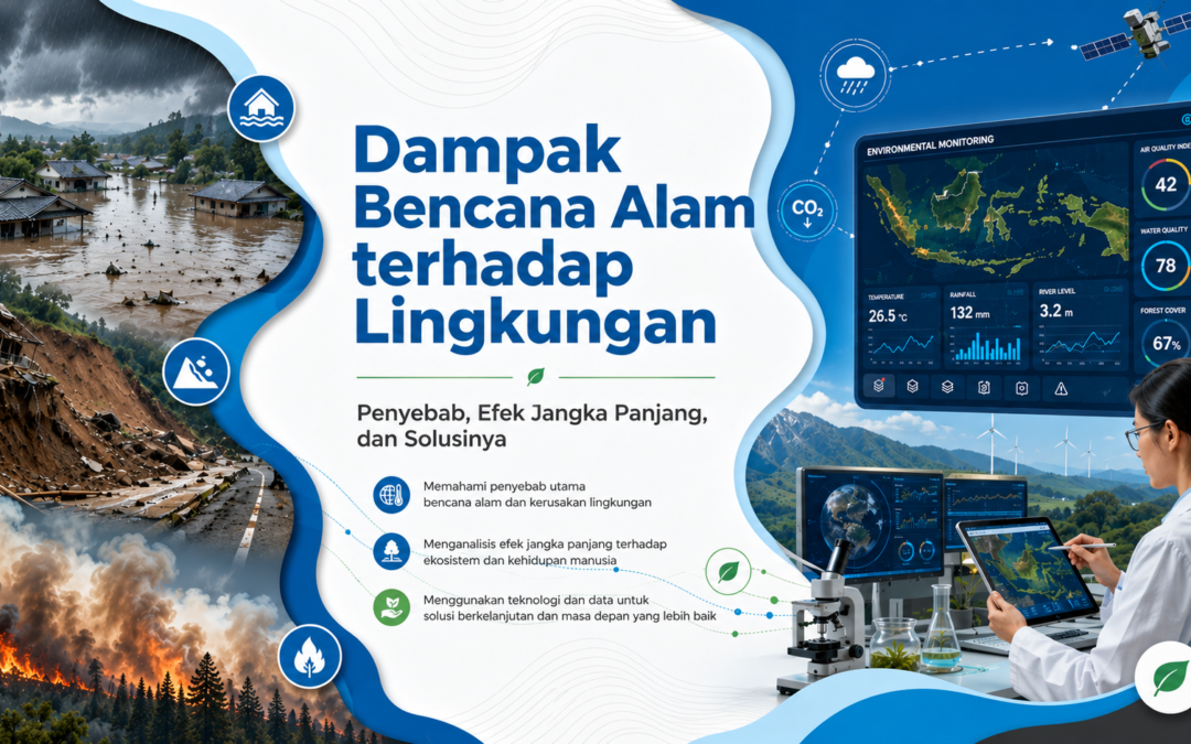 Dampak Bencana Alam terhadap Lingkungan: Penyebab, Efek Jangka Panjang, dan Solusinya