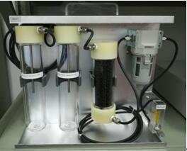 Portable gas pre-treatment unit