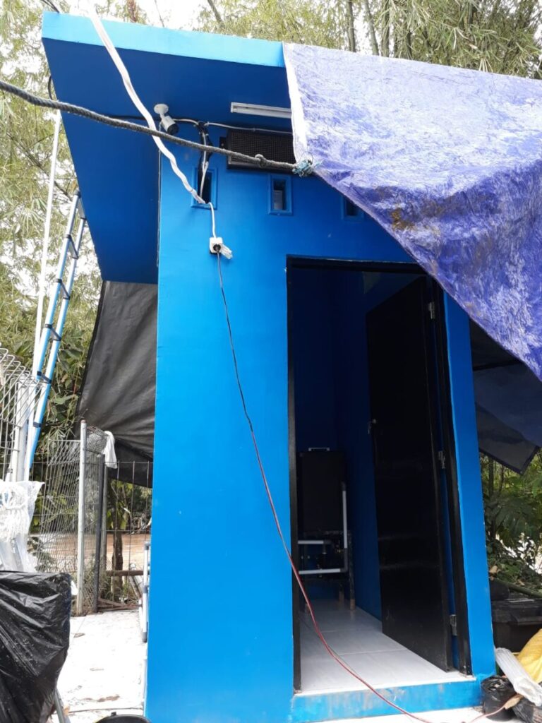 Pemasangan ONLIMO di DLH Toraja Utara