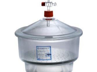Jual Vacuum desiccator with stopcock with plate
