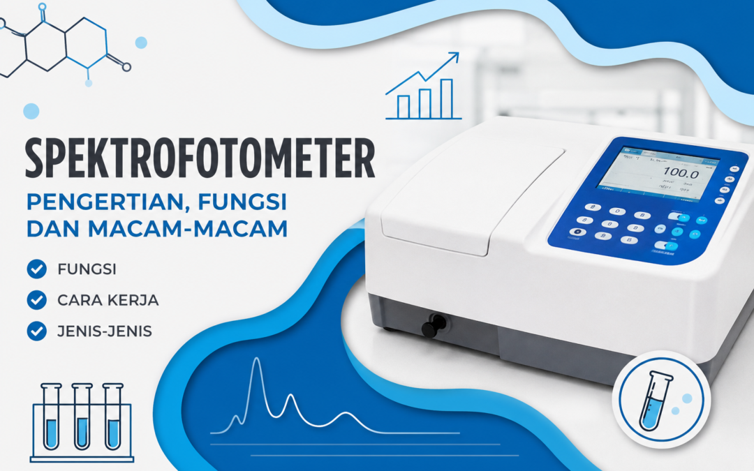 Spektrofotometer: Fungsi, Cara Kerja, Jenis, hingga Tips Memilih Alat yang Tepat
