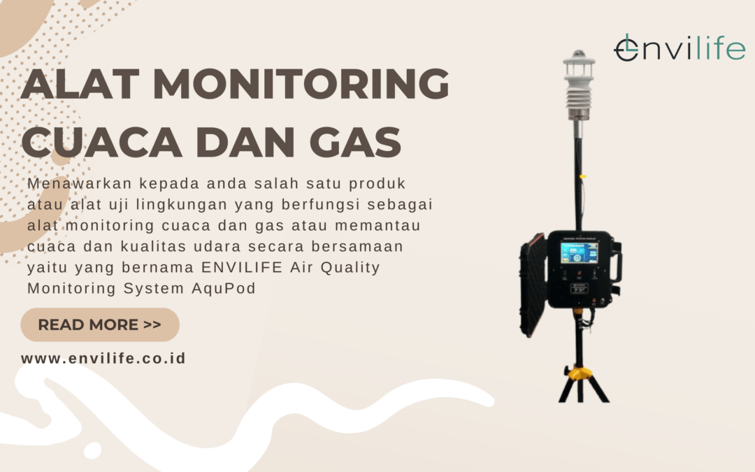 Jual Alat Monitoring Cuaca dan Gas Canggih