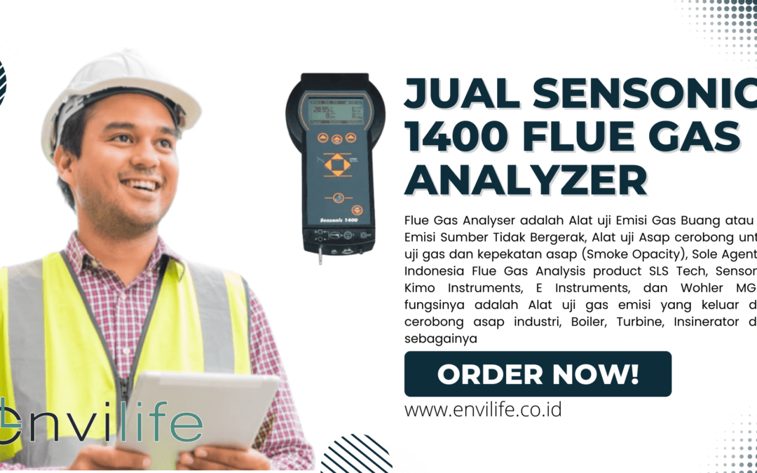 Jual Flue Gas Analyzer Atau Alat Uji Emisi Gas Buang