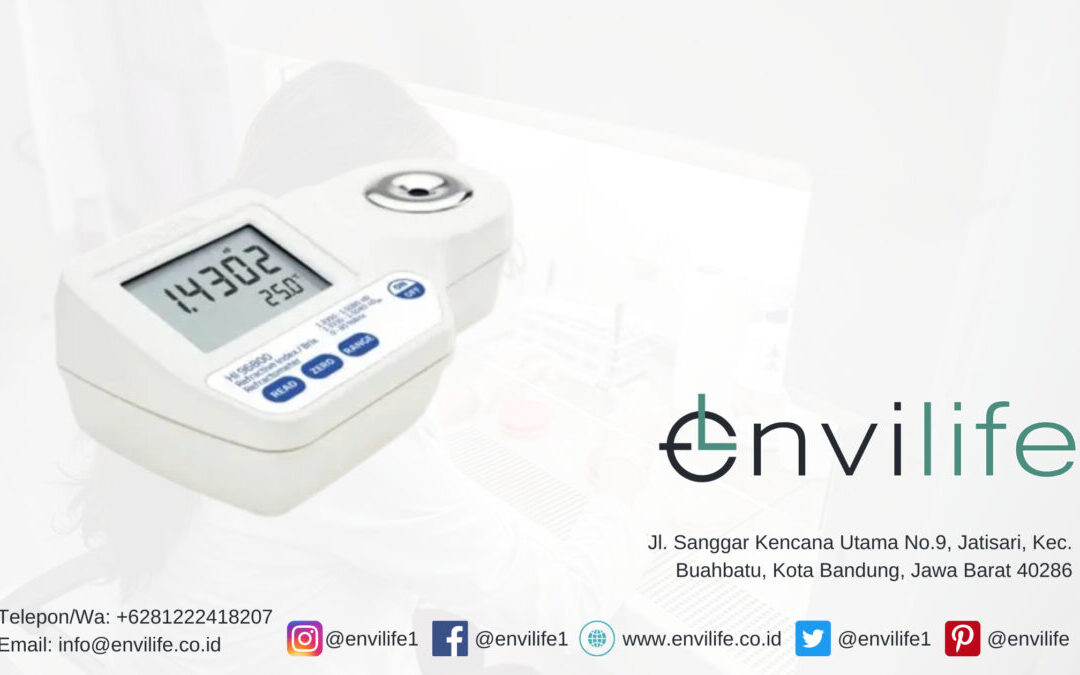 Jual Digital Refractometer Alat Untuk Mengukur Indeks Refraktif