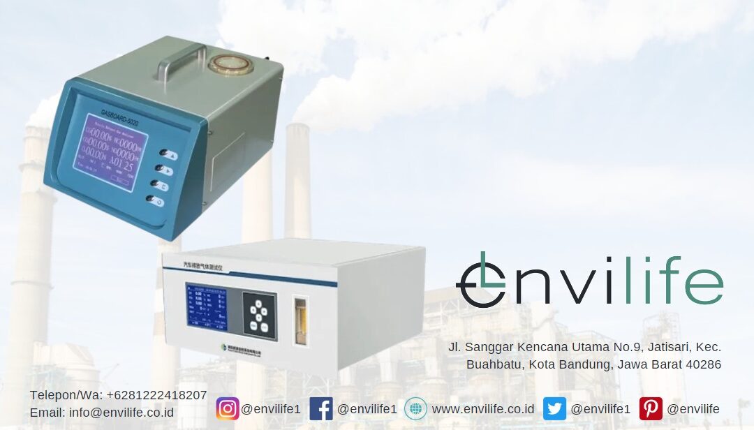 Jual Alat Pengujian Gas Emisi Kendaraan