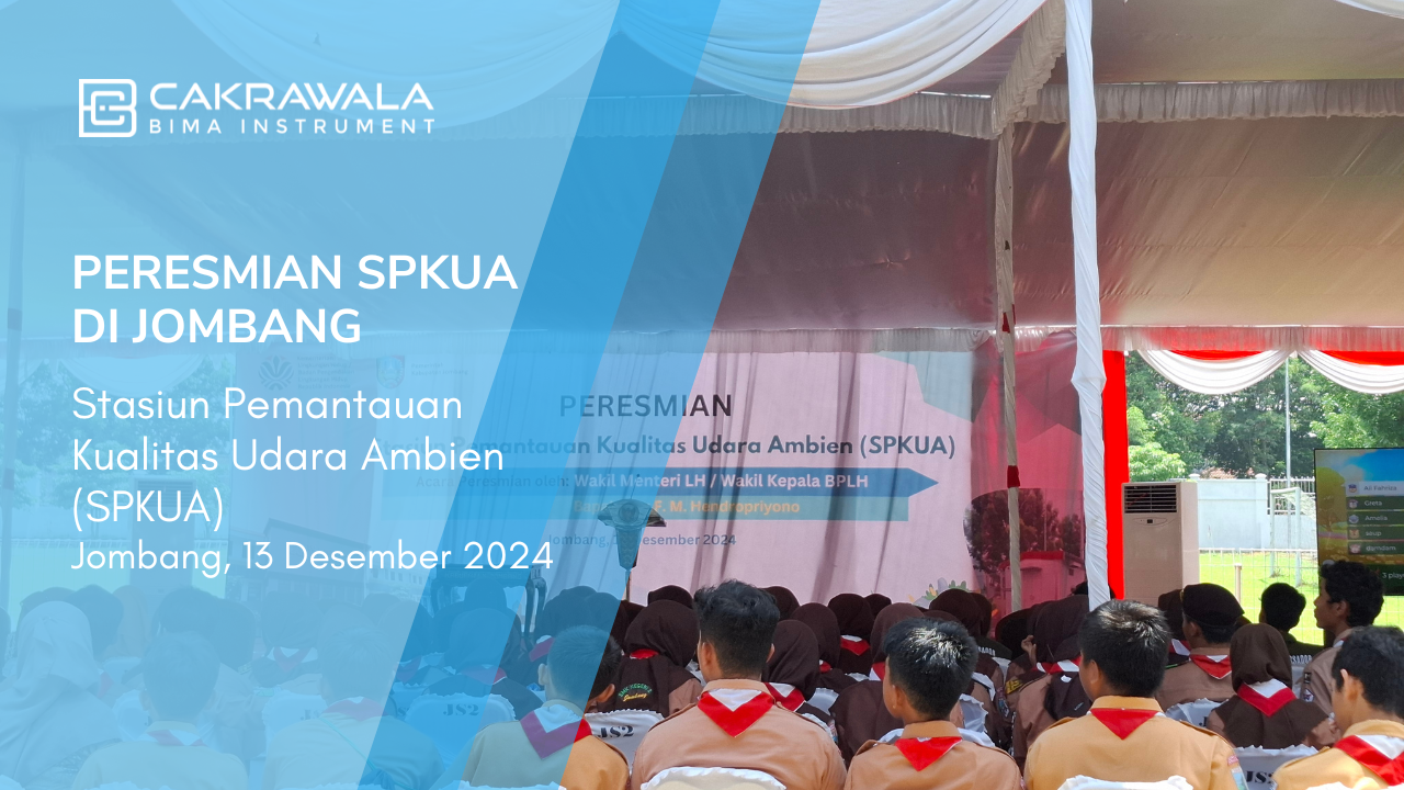 Acara Peresmian Stasiun Pemantauan Kualitas Udara Ambien (SPKUA) di Jombang