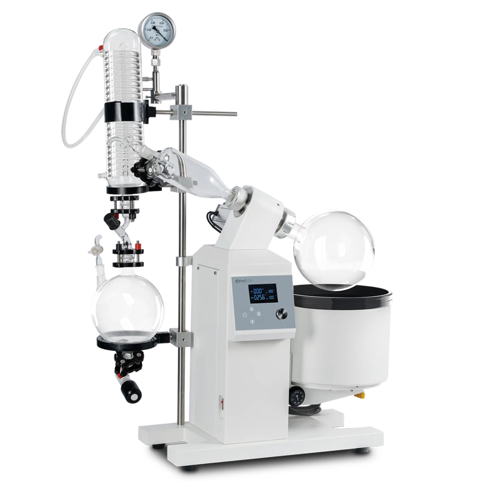 ENVILIFE RE500-E Rotary Evaporator Skala Pilot dengan Kontrol Digital