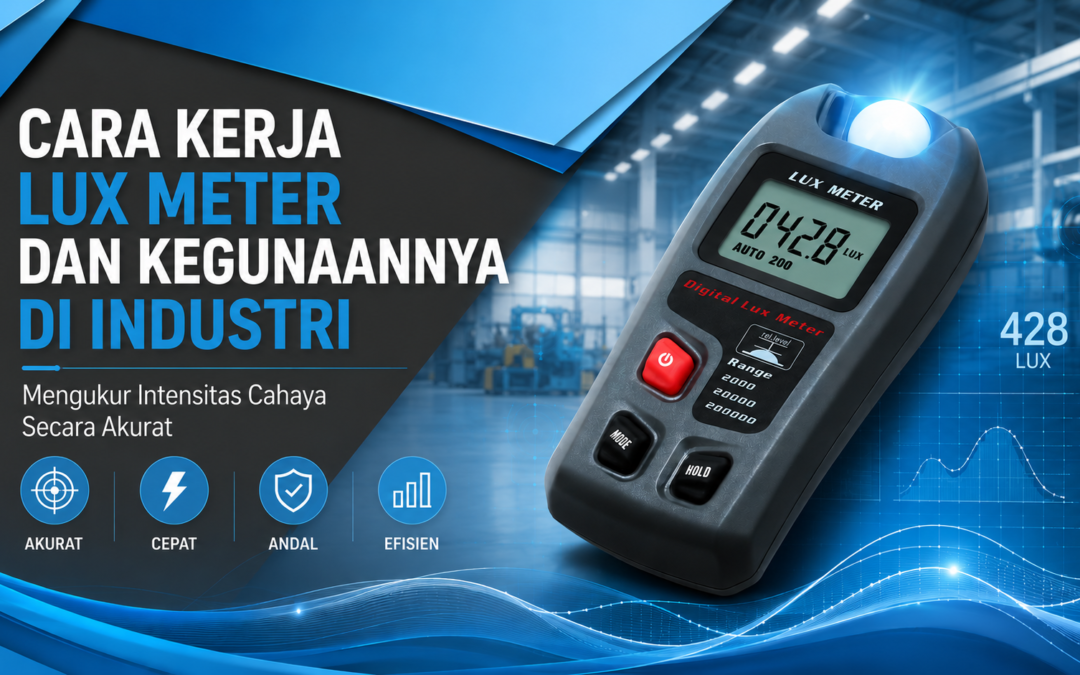 Cara Kerja Lux Meter dan Kegunaannya di Industri