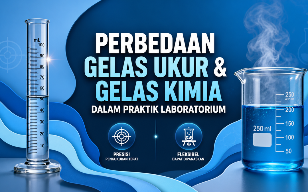 Perbedaan Gelas Ukur dan Gelas Kimia dalam Praktik Laboratorium