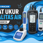 Thumbnail macam-macam alat ukur kualitas air seperti pH meter, DO meter, turbidity meter, TDS meter, conductivity meter, dan multiparameter water quality monitor