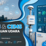 sistem pemantauan kualitas udara AQMS dan CEMS untuk monitoring emisi industri secara real-time