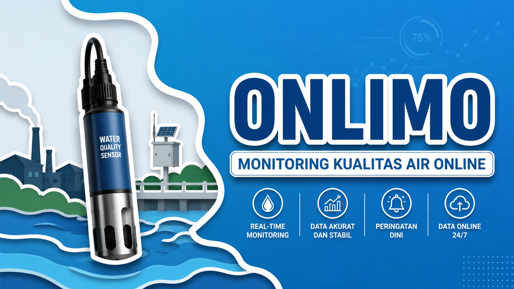 Thumbnail ONLIMO monitoring kualitas air online secara real-time