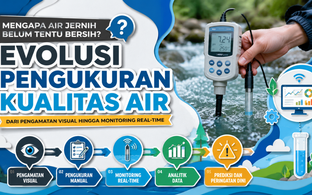 Mengapa Air Jernih Belum Tentu Bersih? Evolusi Cara Manusia Memahami Kualitas Air