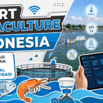 Smart Aquaculture Indonesia menggunakan teknologi IoT, Artificial Intelligence (AI), dan otomatisasi untuk pemantauan kualitas air serta budidaya ikan dan udang yang lebih efisien.
