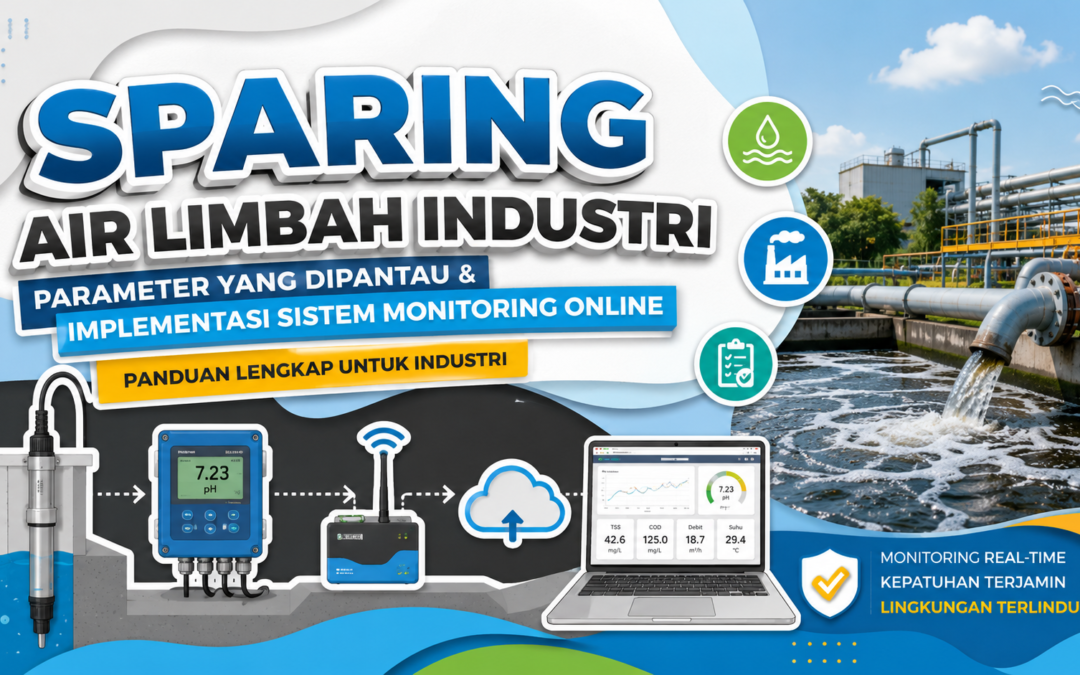 SPARING Air Limbah Industri: Parameter Kualitas Air dan Implementasi Sistem Monitoring Online