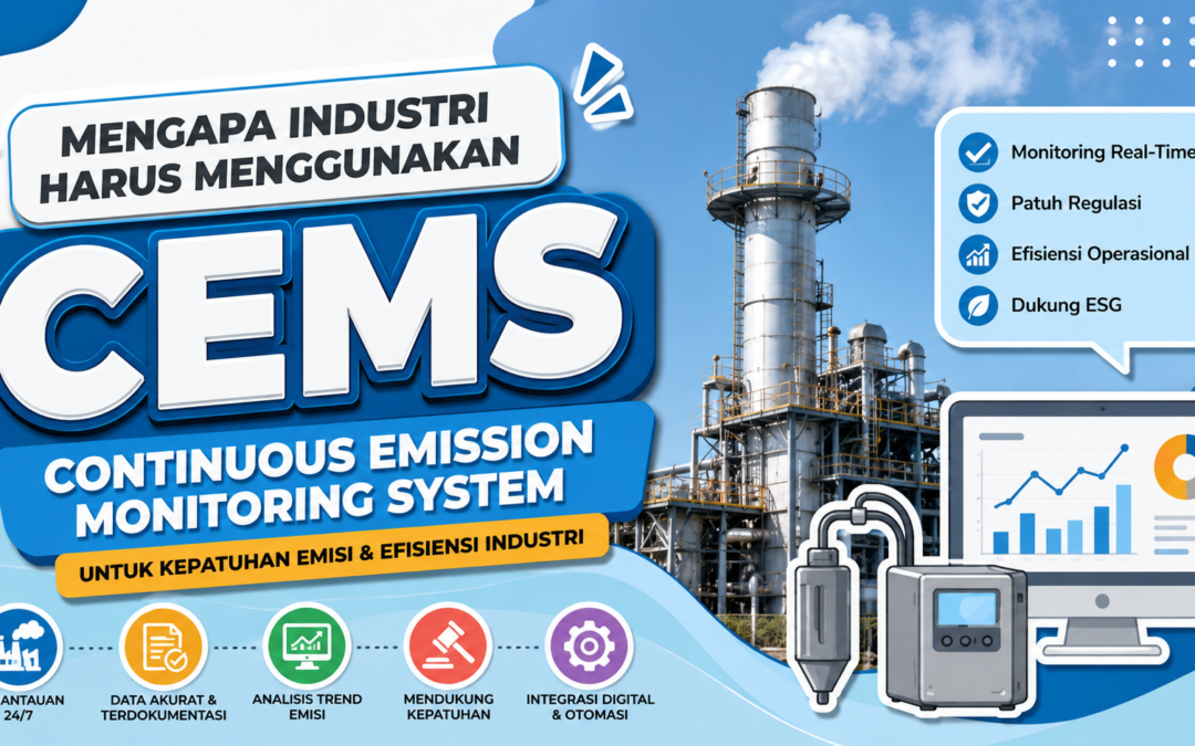 Mengapa Industri Harus Menggunakan Continuous Emission Monitoring System (CEMS)? Panduan Lengkap untuk Kepatuhan Emisi dan Efisiensi Operasional