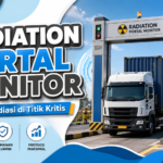 Radiation Portal Monitor (RPM) untuk mendeteksi radiasi pada kendaraan dan cargo