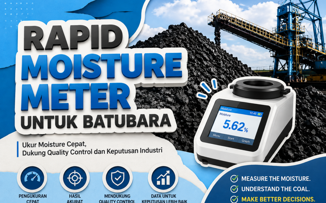 Rapid Moisture Meter untuk Batubara: Pentingnya Pengukuran Kadar Air