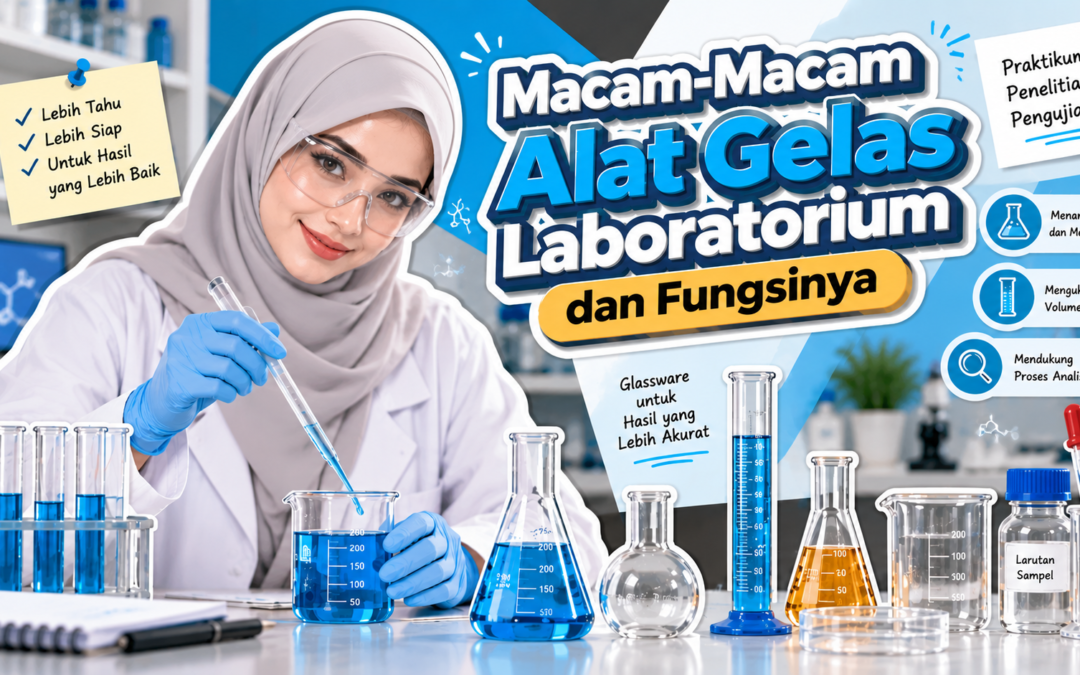 Macam-Macam Alat Gelas Laboratorium dan Fungsinya