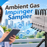 ENVILIFE HU-POT-GPS Ambient Gas Impinger Sampler untuk sampling gas udara ambien.