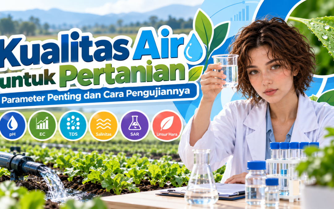 Kualitas Air untuk Pertanian: Parameter Penting dan Cara Pengujiannya